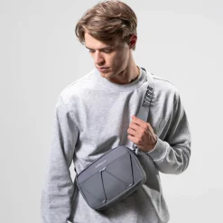 Banff Crossbody Stone Grey