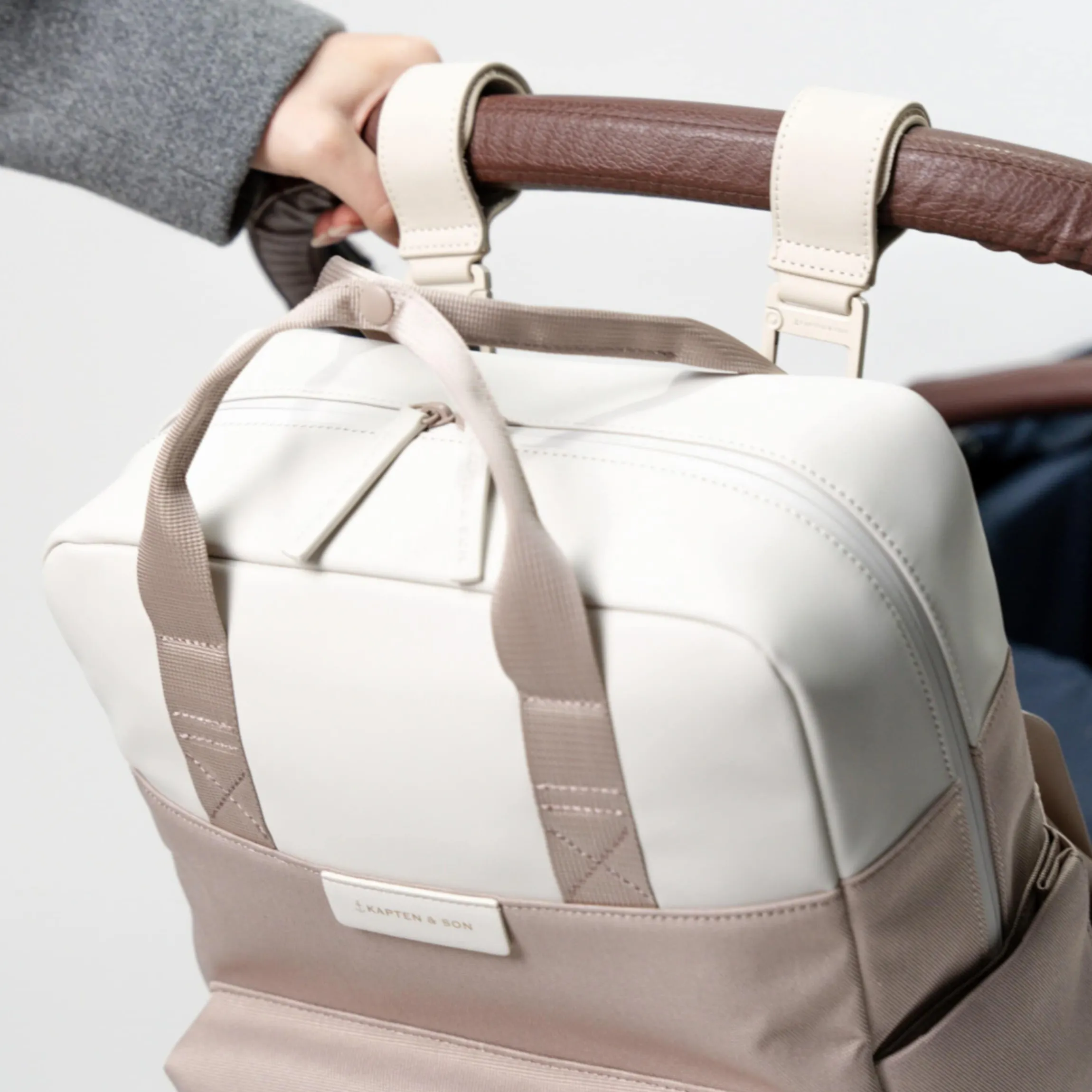 Bergen Pro Diaper Backpack Set Muted Clay