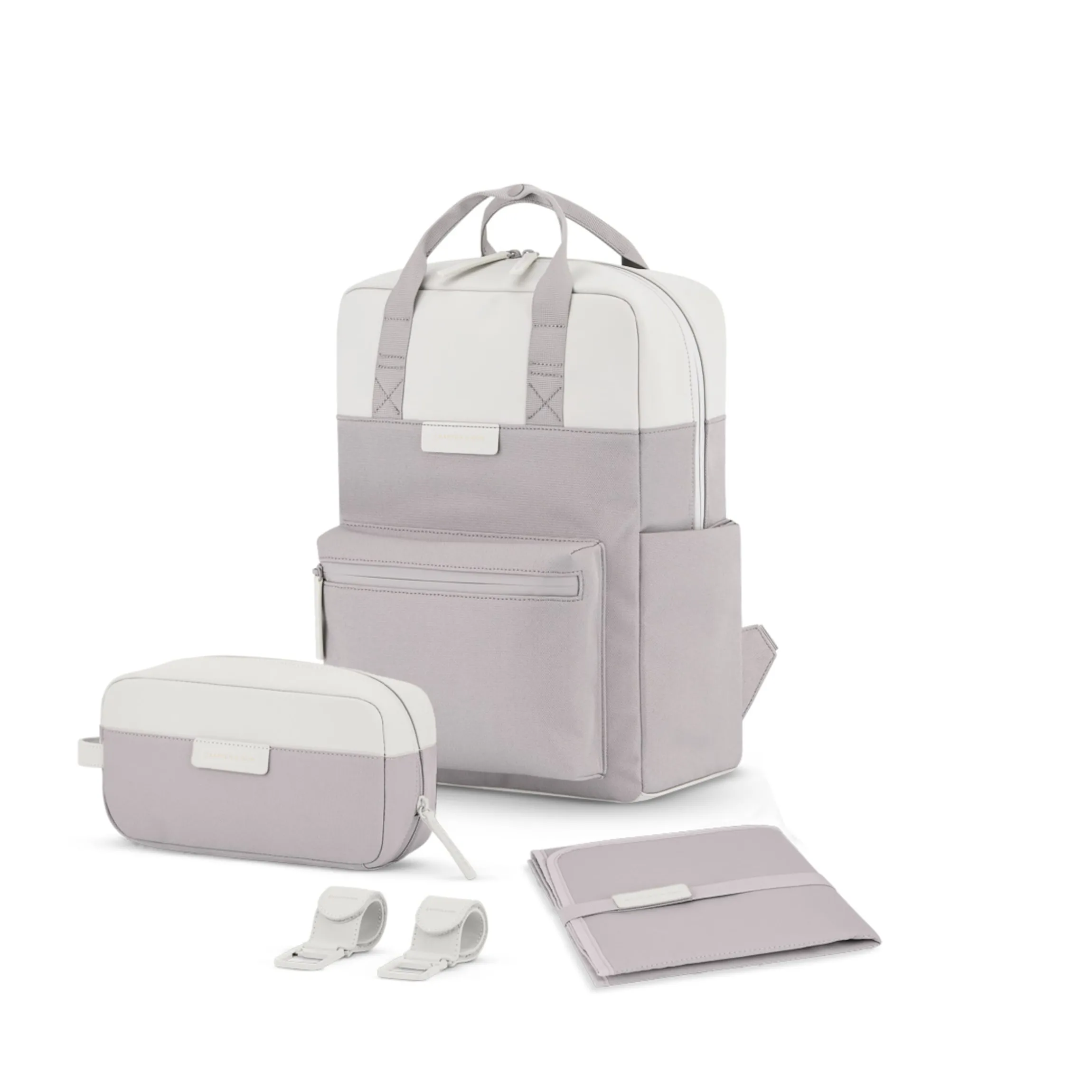 Bergen Pro Diaper Backpack Set Muted Clay