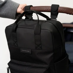 Bergen Pro Diaper Backpack Set All Black