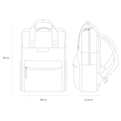 Bergen Pro Diaper Backpack Set Muted Sage