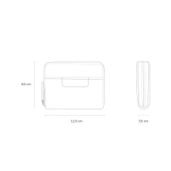 Bergen Pro Wallet Small Cord Dusty Sand