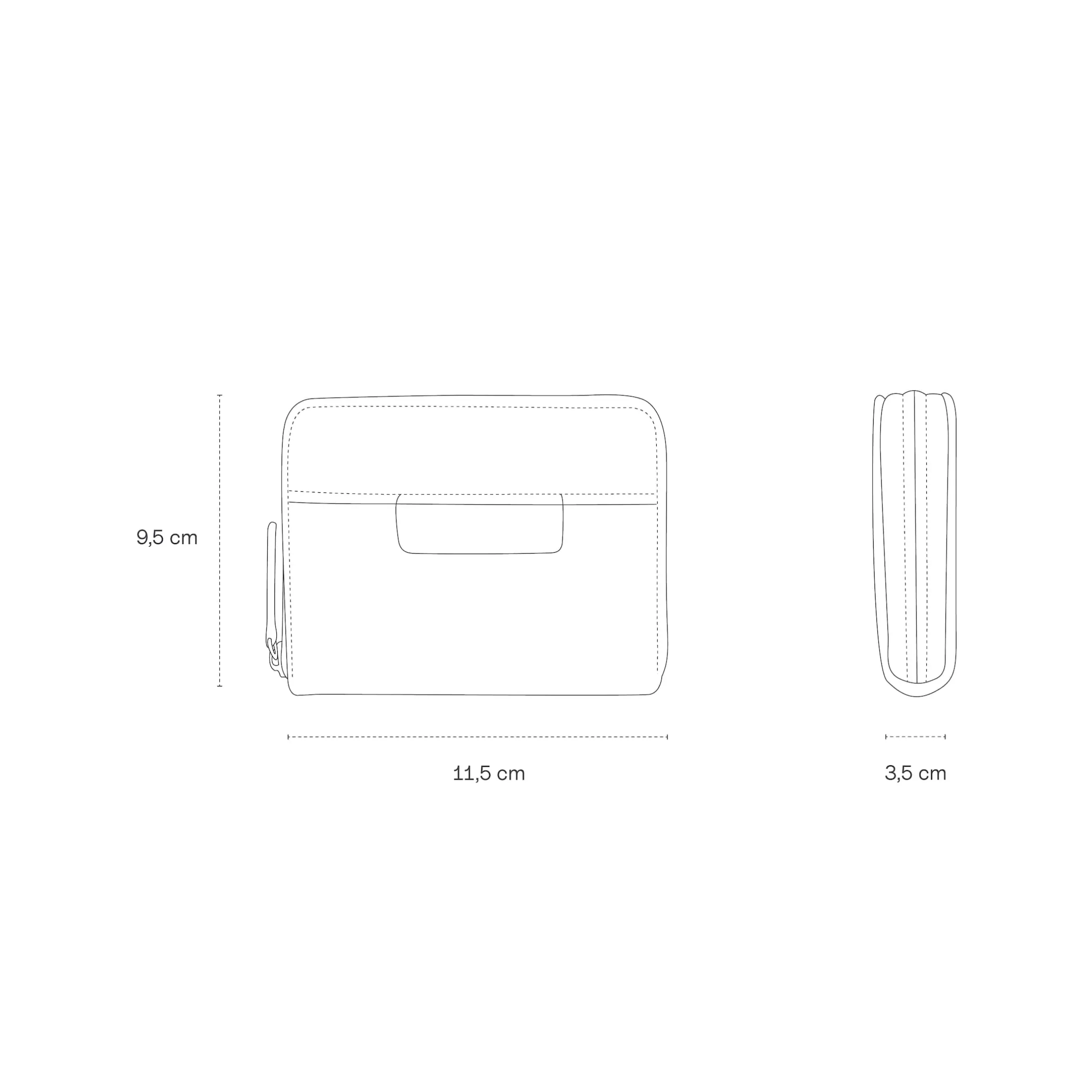 Bergen Pro Wallet Small Muted Clay
