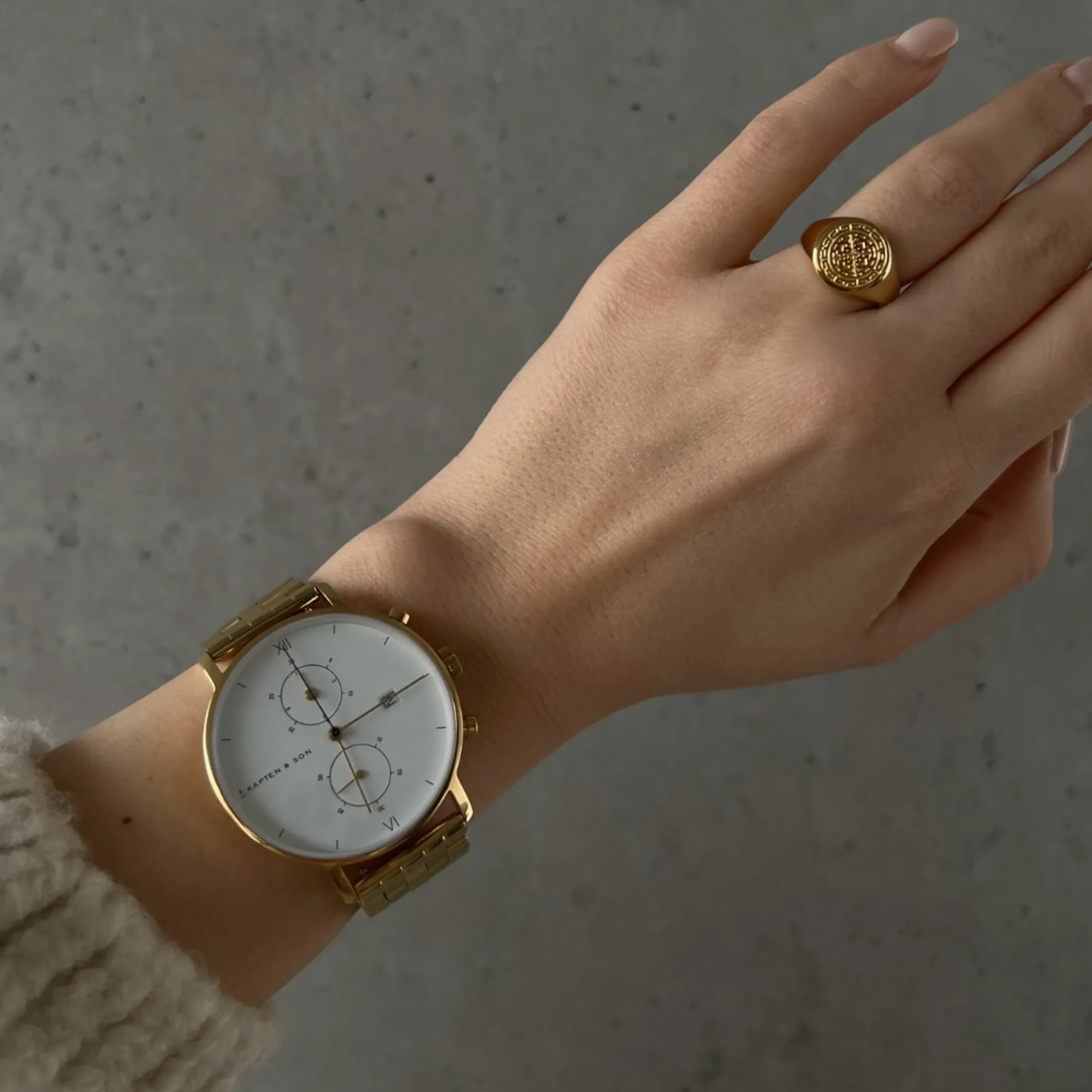 Chrono Gold Steel