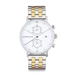 Chrono Silver Bicolor Steel
