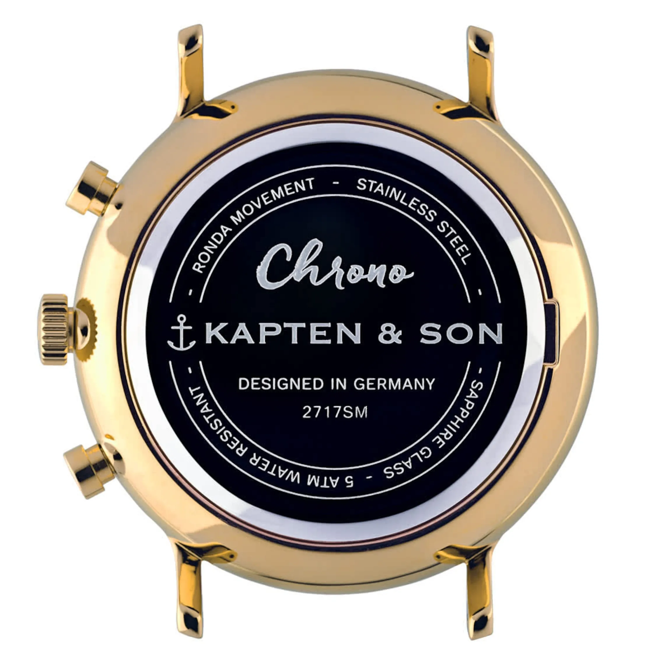 Chrono Small Gold Bicolor Steel