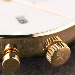 Chrono Small Gold Steel