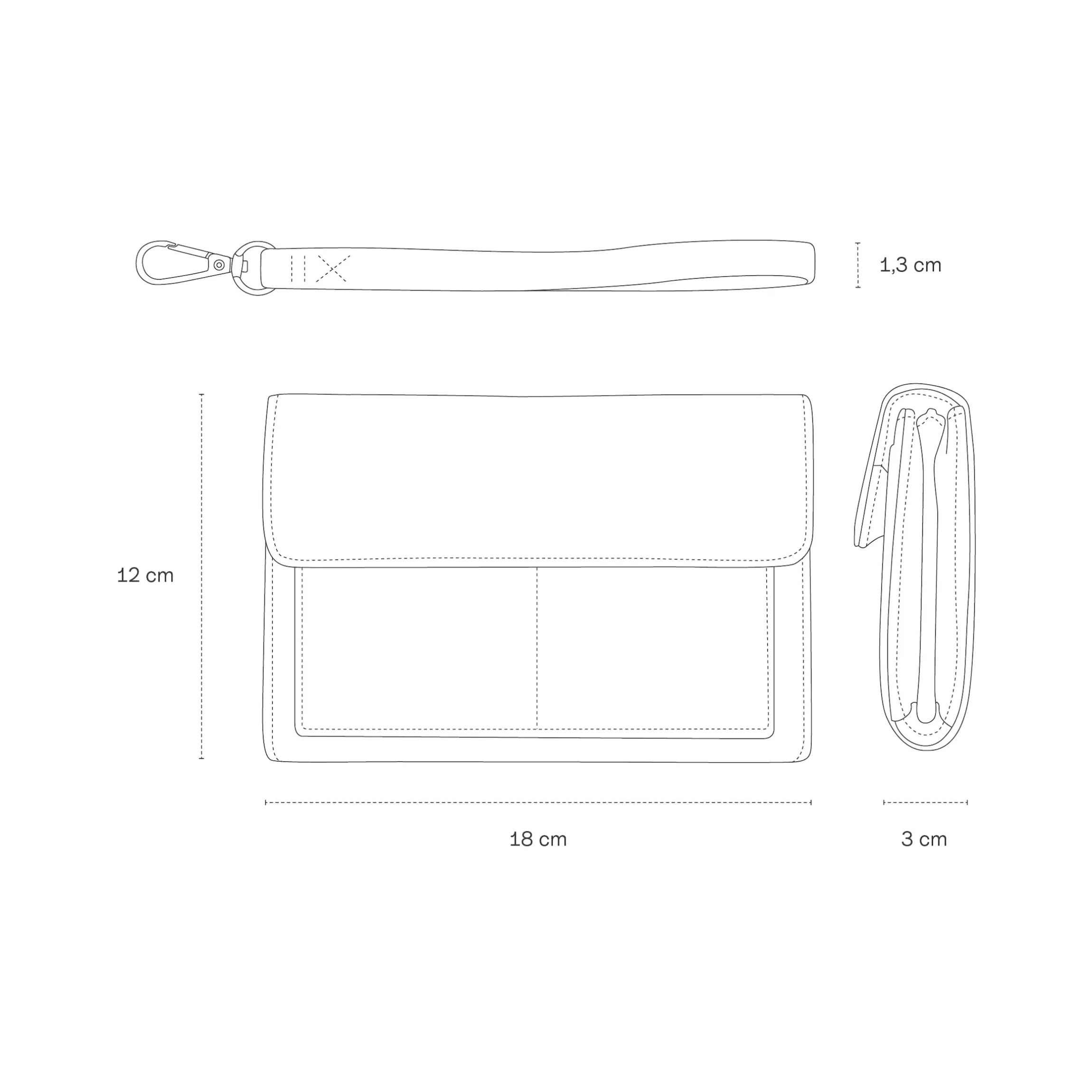 Clutch Wallet Versailles Sandstone