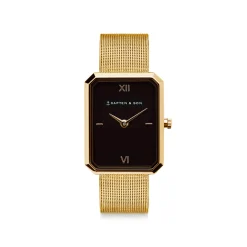 Grace Gold Black Mesh