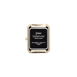 Grace Light Gold Cream Woven Steel