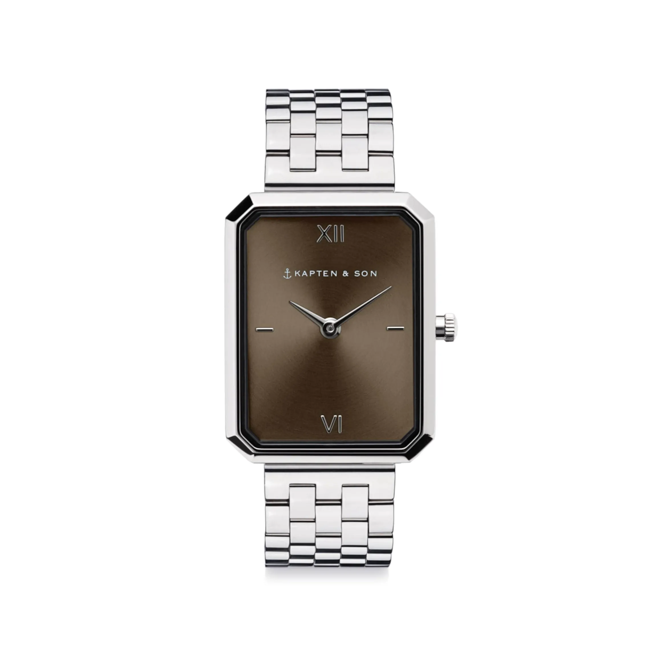 Grace Silver Brown Steel