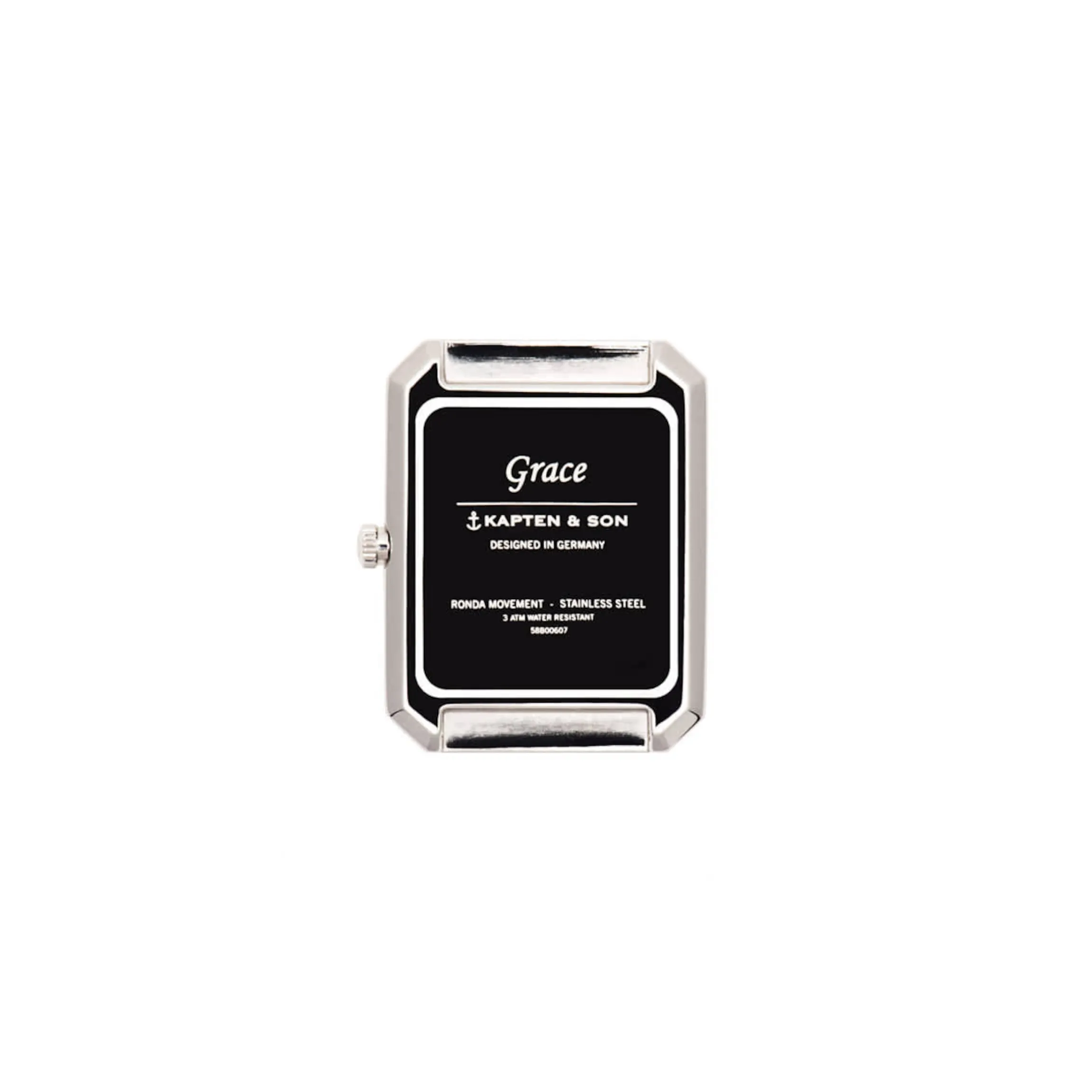 Grace Silver Woven Steel