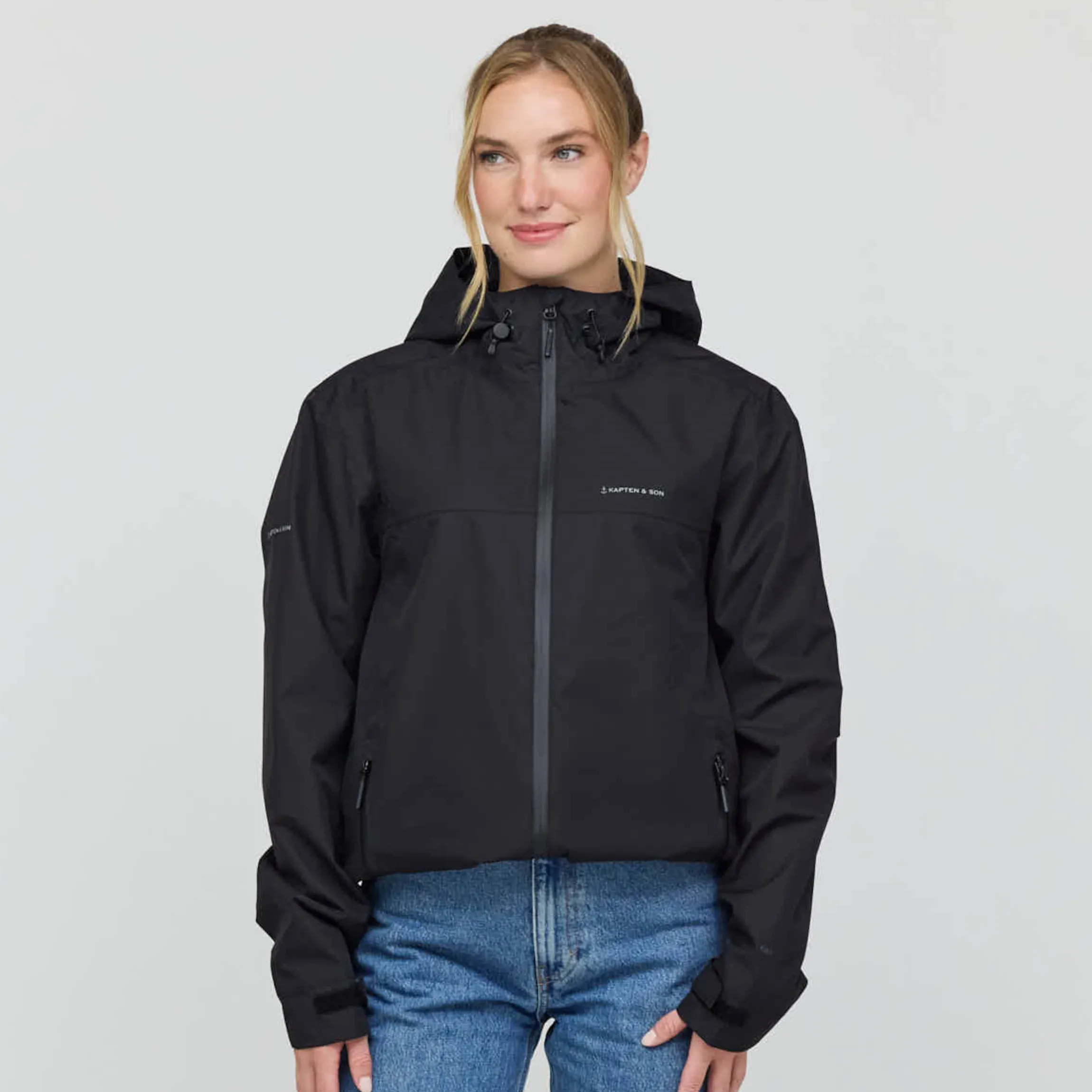 Heavy Rain Jacket All Black