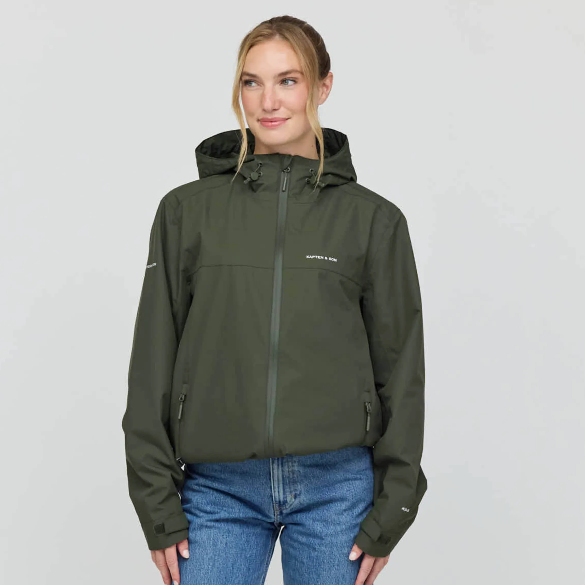 Heavy Rain Jacket Olive