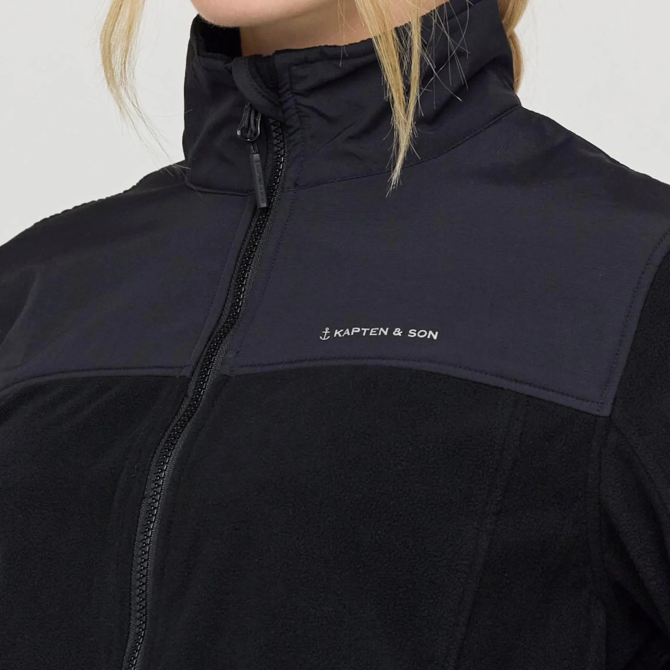 Light Fleece Jacket All Black