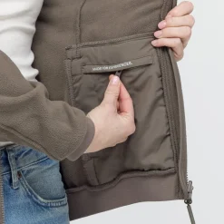 Light Fleece Jacket Taupe