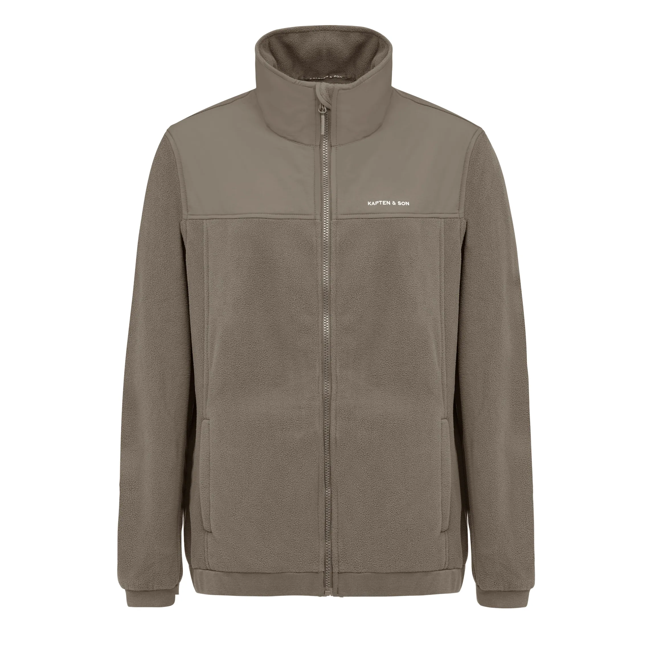 Light Fleece Jacket Taupe