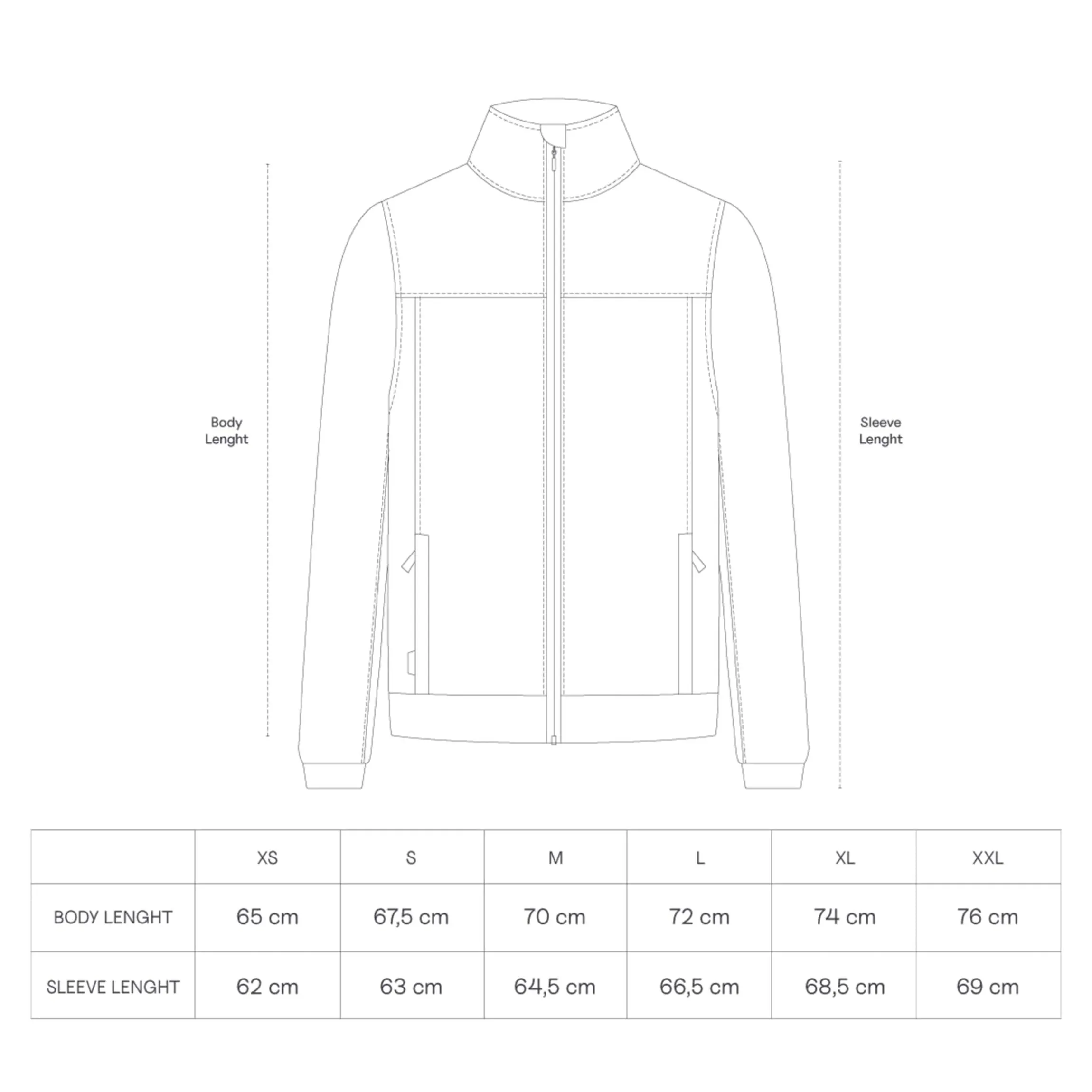 Light Fleece Jacket Taupe