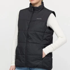 Light Puffer Vest All Black