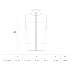 Light Puffer Vest Sandstone