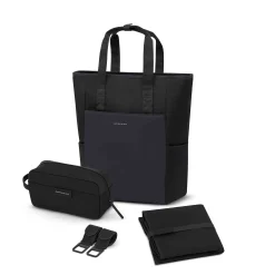 Lindby Pro Diaper Backpack Set All Black