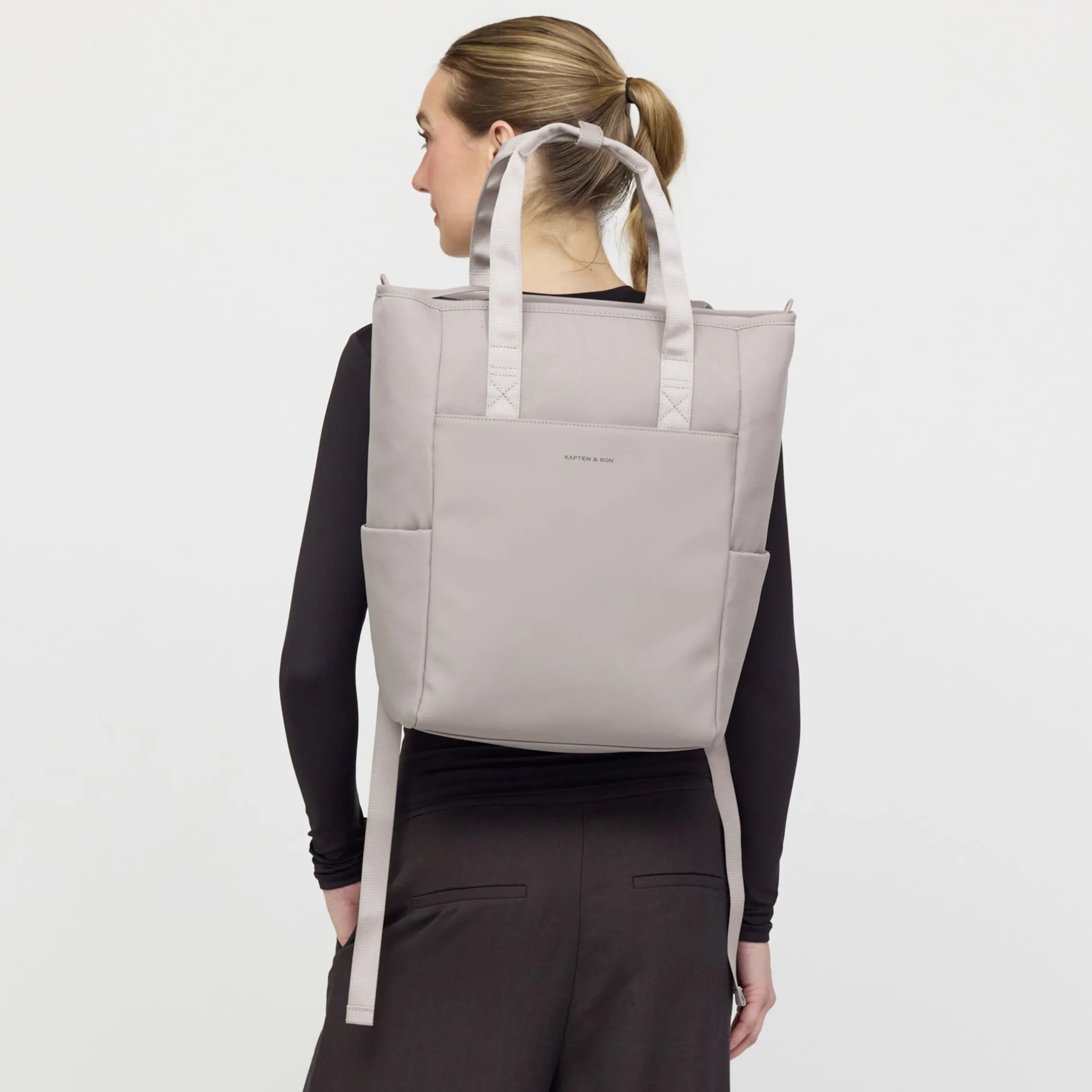 Lindby Pro Diaper Backpack Set Muted Rose