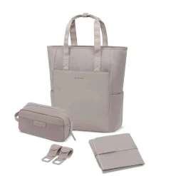 Lindby Pro Diaper Backpack Set Muted Rose