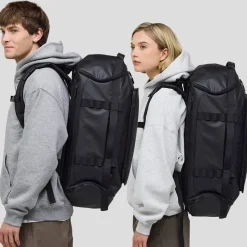 Lisbon Duffle Backpack Large All Black