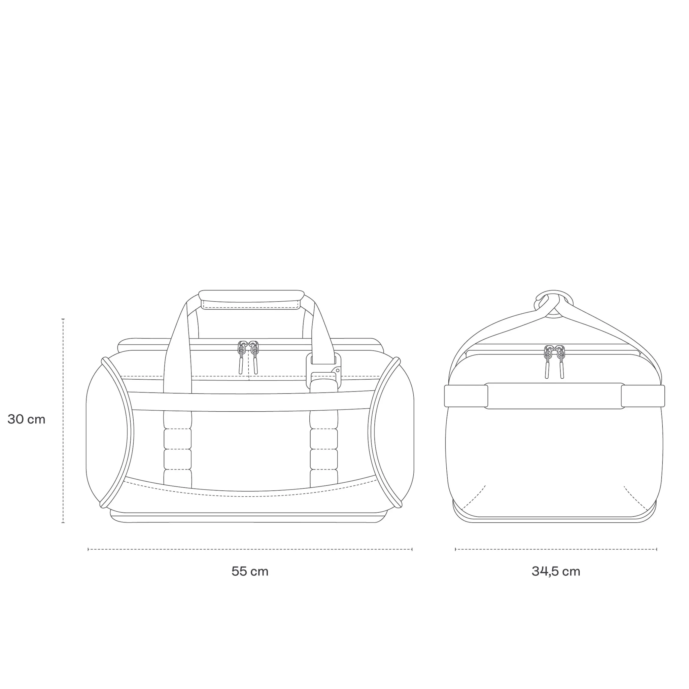 Lisbon Duffle Backpack Medium Sandstone