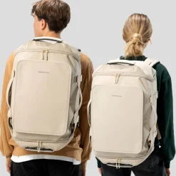 Lisbon Duffle Backpack Medium Sandstone