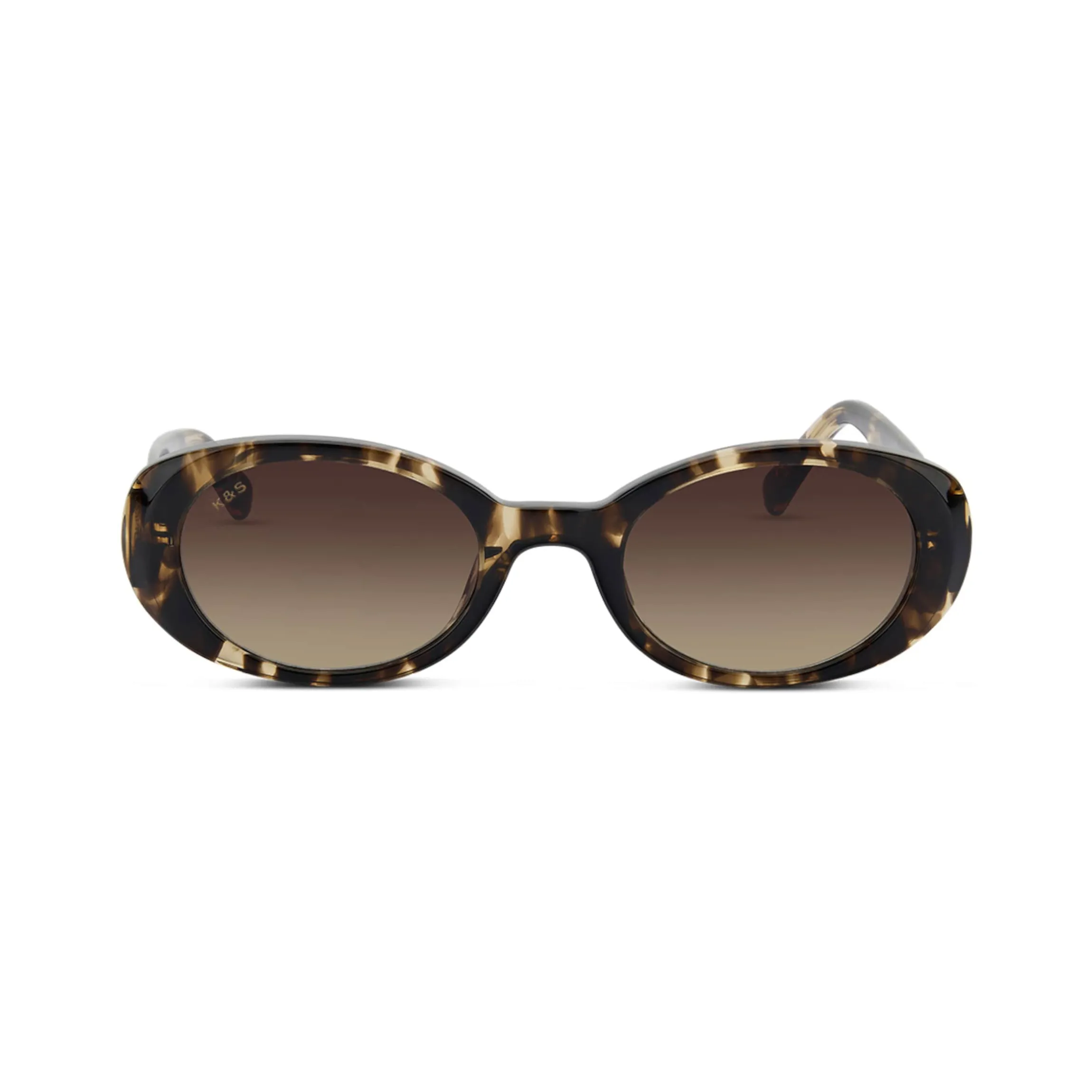 Milan Crystal Tortoise Brown