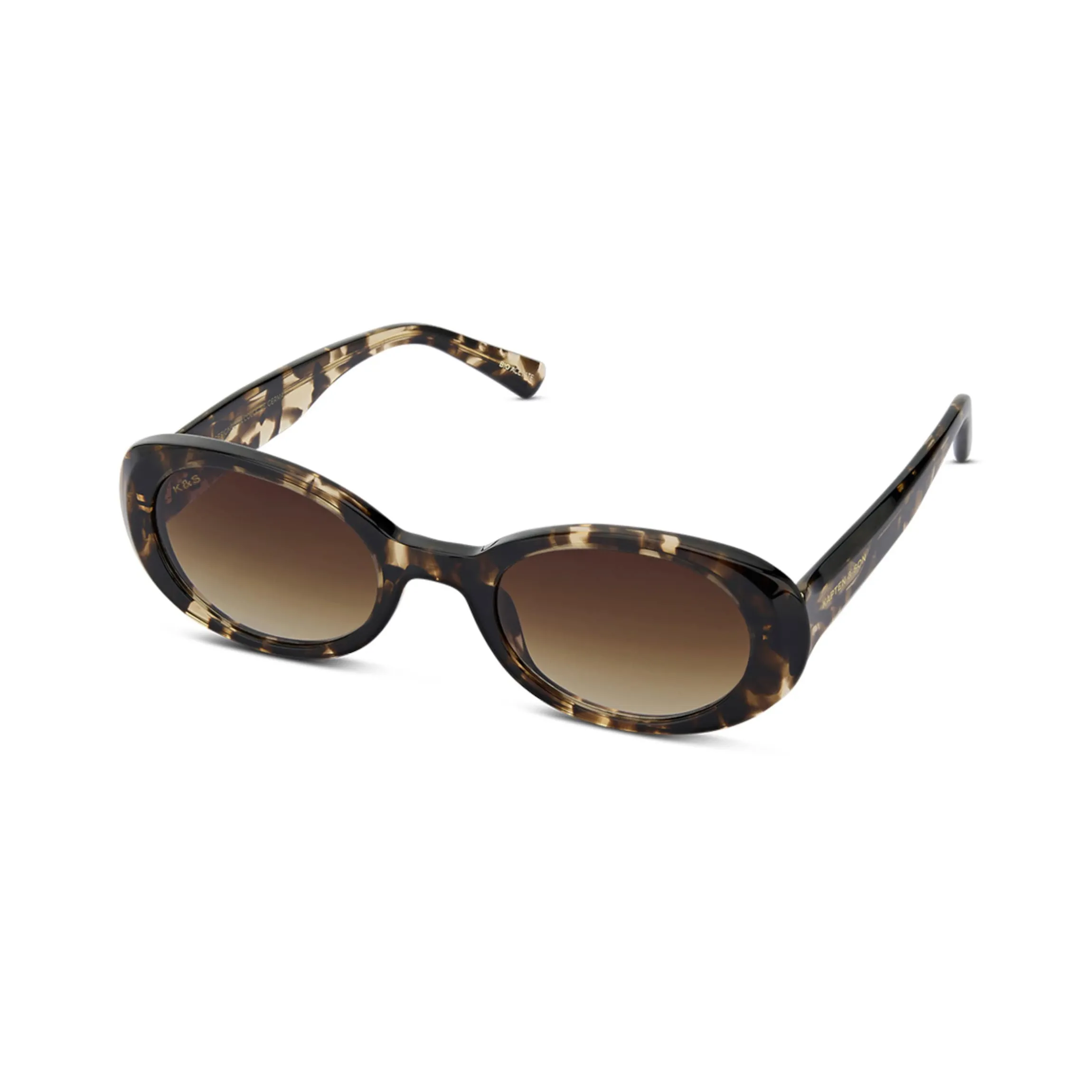 Milan Crystal Tortoise Brown