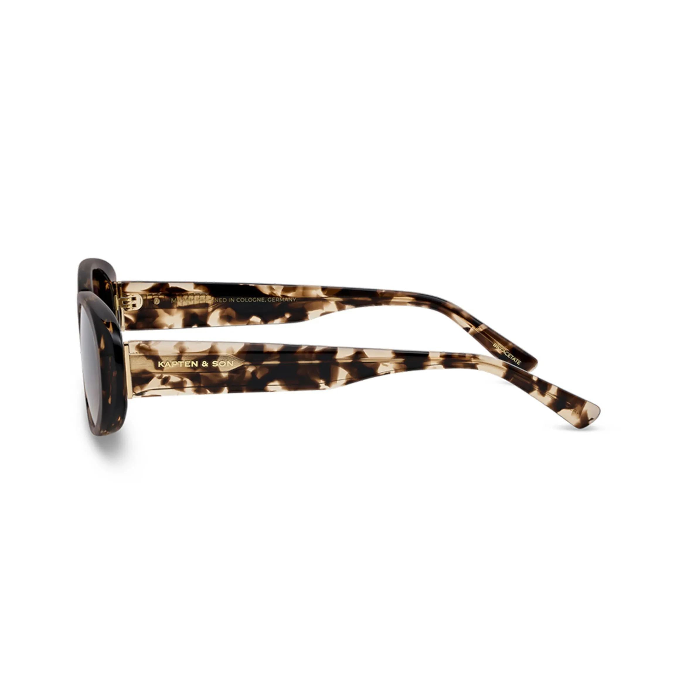 Milan Crystal Tortoise Brown