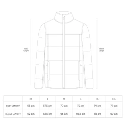 Puffer 3in1 Rain Jacket All Black