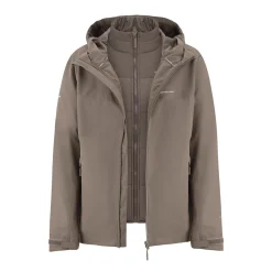 Puffer 3in1 Rain Jacket Taupe