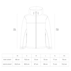 Puffer 3in1 Rain Jacket Taupe