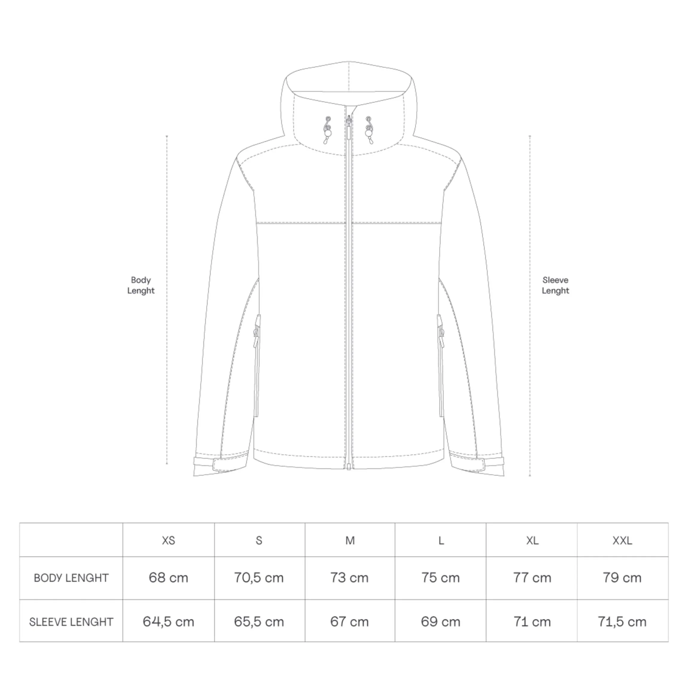 Puffer 3in1 Rain Jacket Taupe