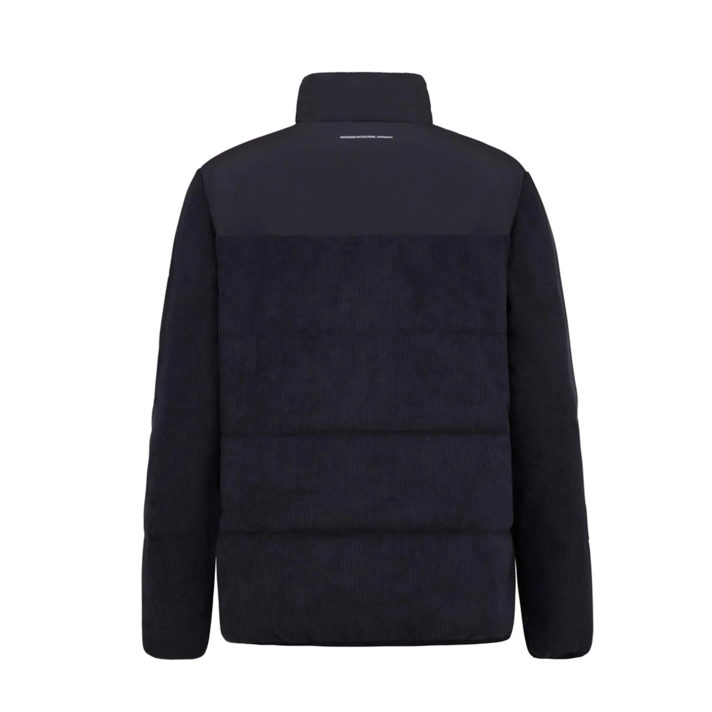 Puffer Jacket Cord All Black