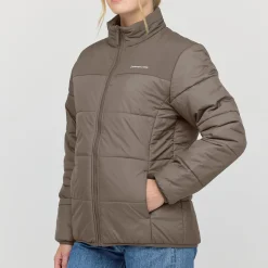 Puffer Jacket Taupe