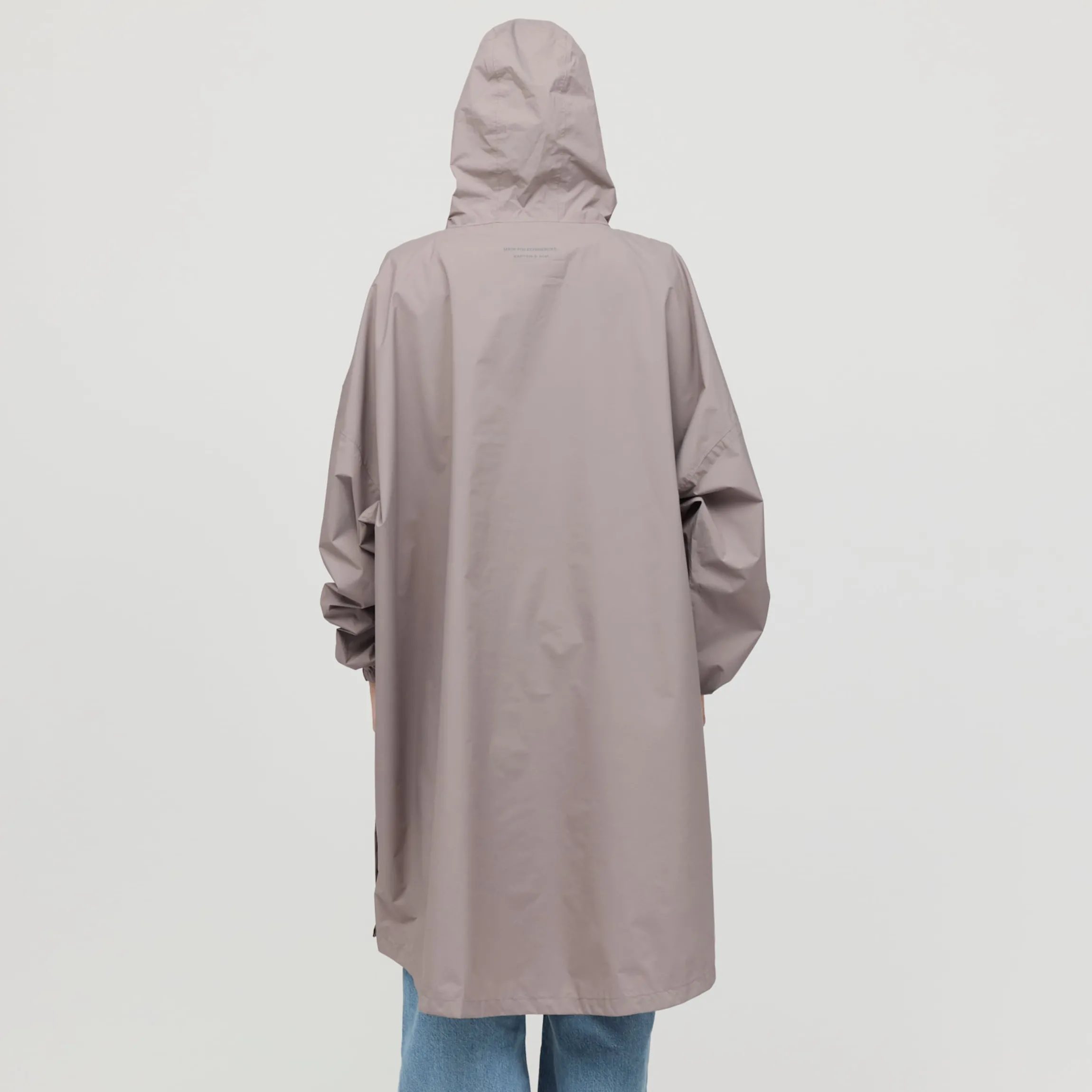 Rain Poncho Muted Rose