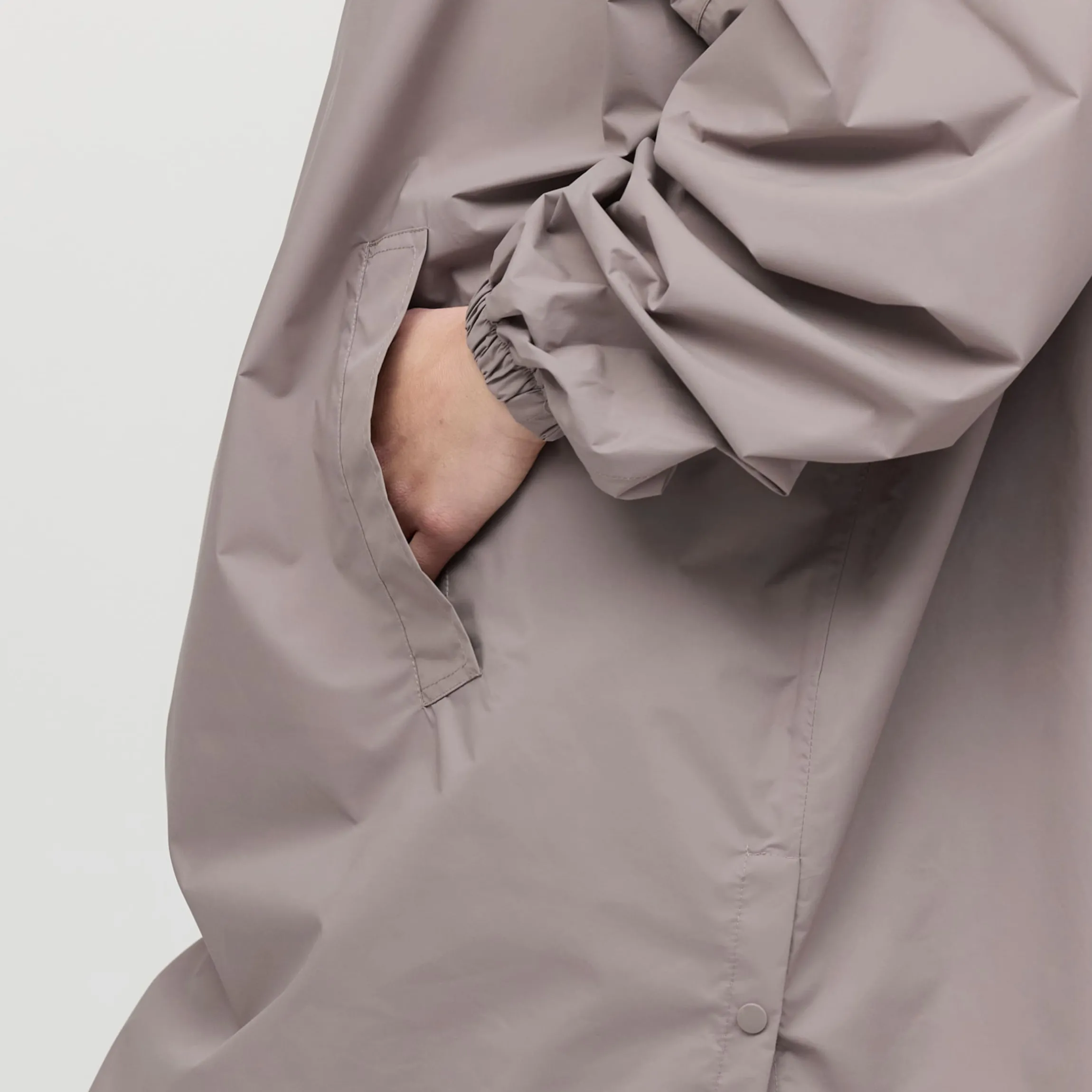 Rain Poncho Muted Rose