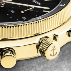 Rise Gold Black Steel