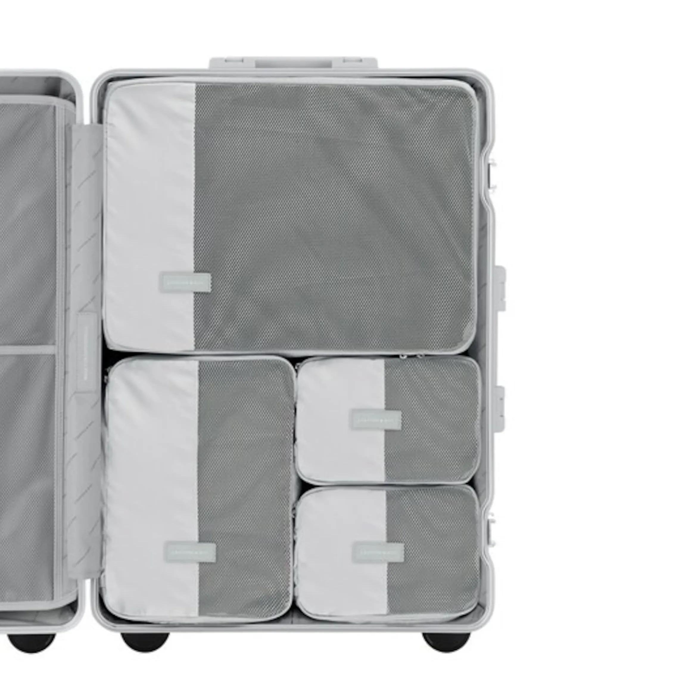 Set Heathrow Aluminium Silver