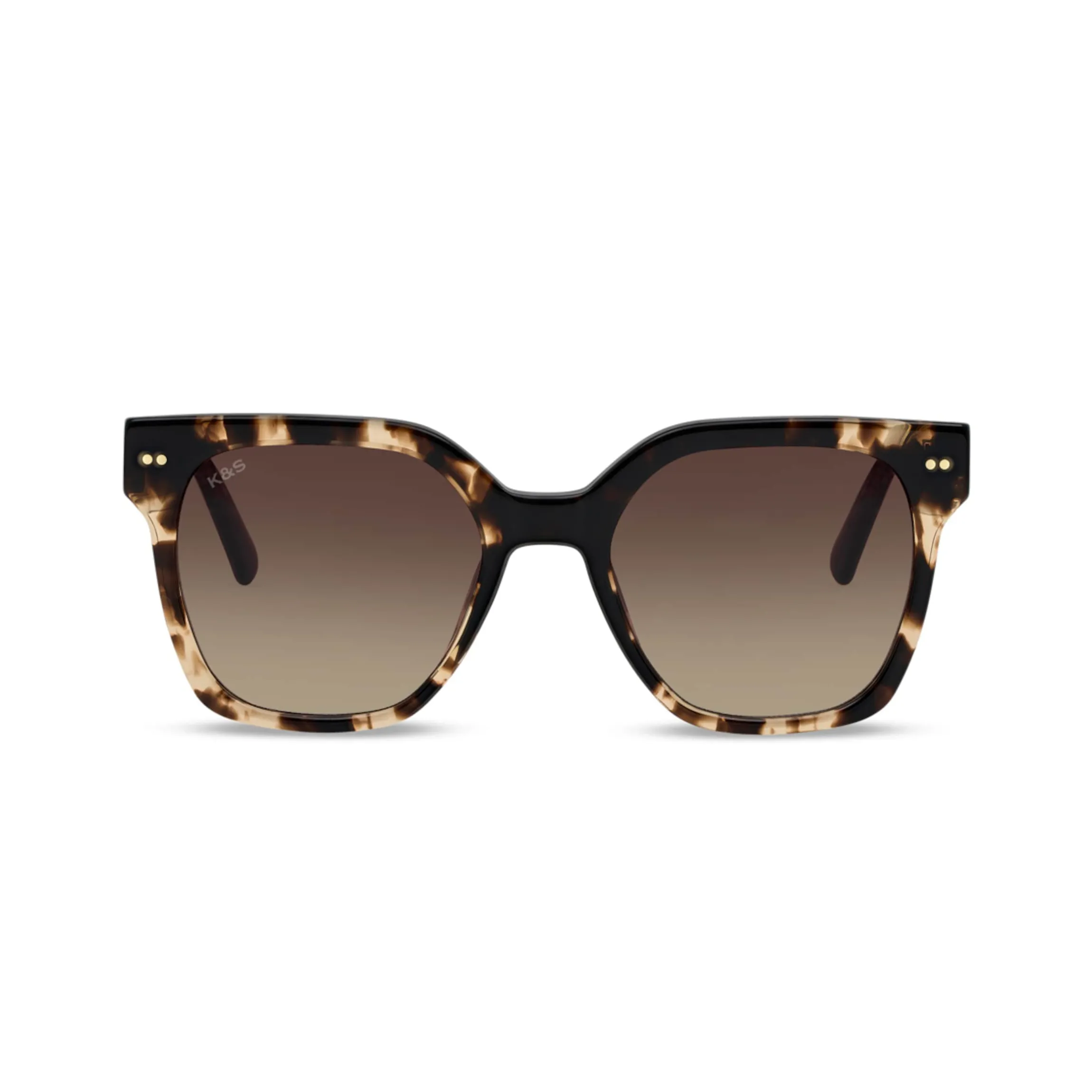Siena Small Crystal Tortoise Brown