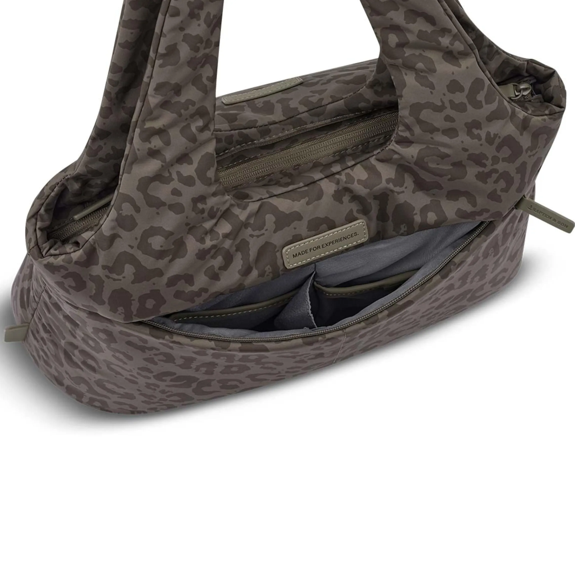 Skara Cloud Shopper Leo Dark Brown