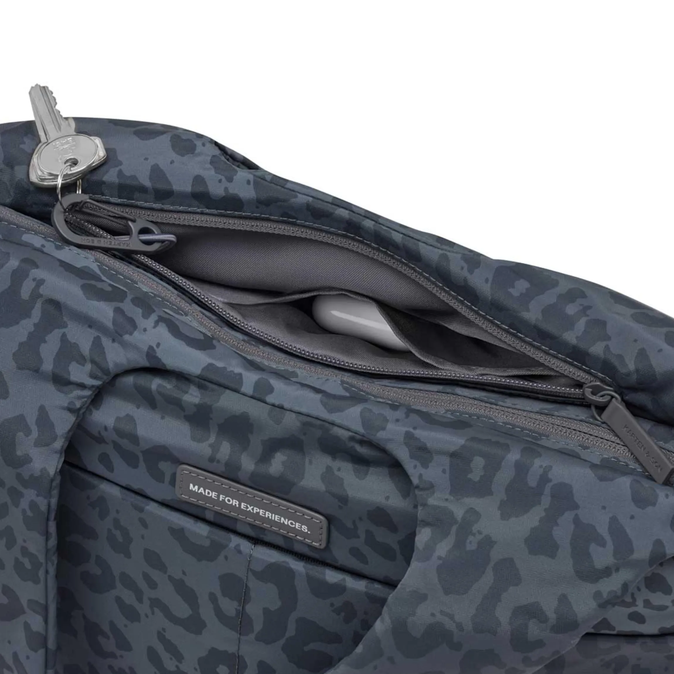 Skara Cloud Shopper Leo Dark Grey