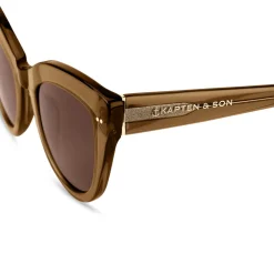 Sofia Transparent Caramel Brown