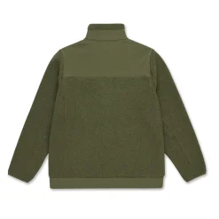 Teddy Fleece Jacket Forest Green