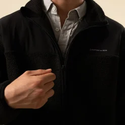 Teddy Fleece Jacket Midnight Black