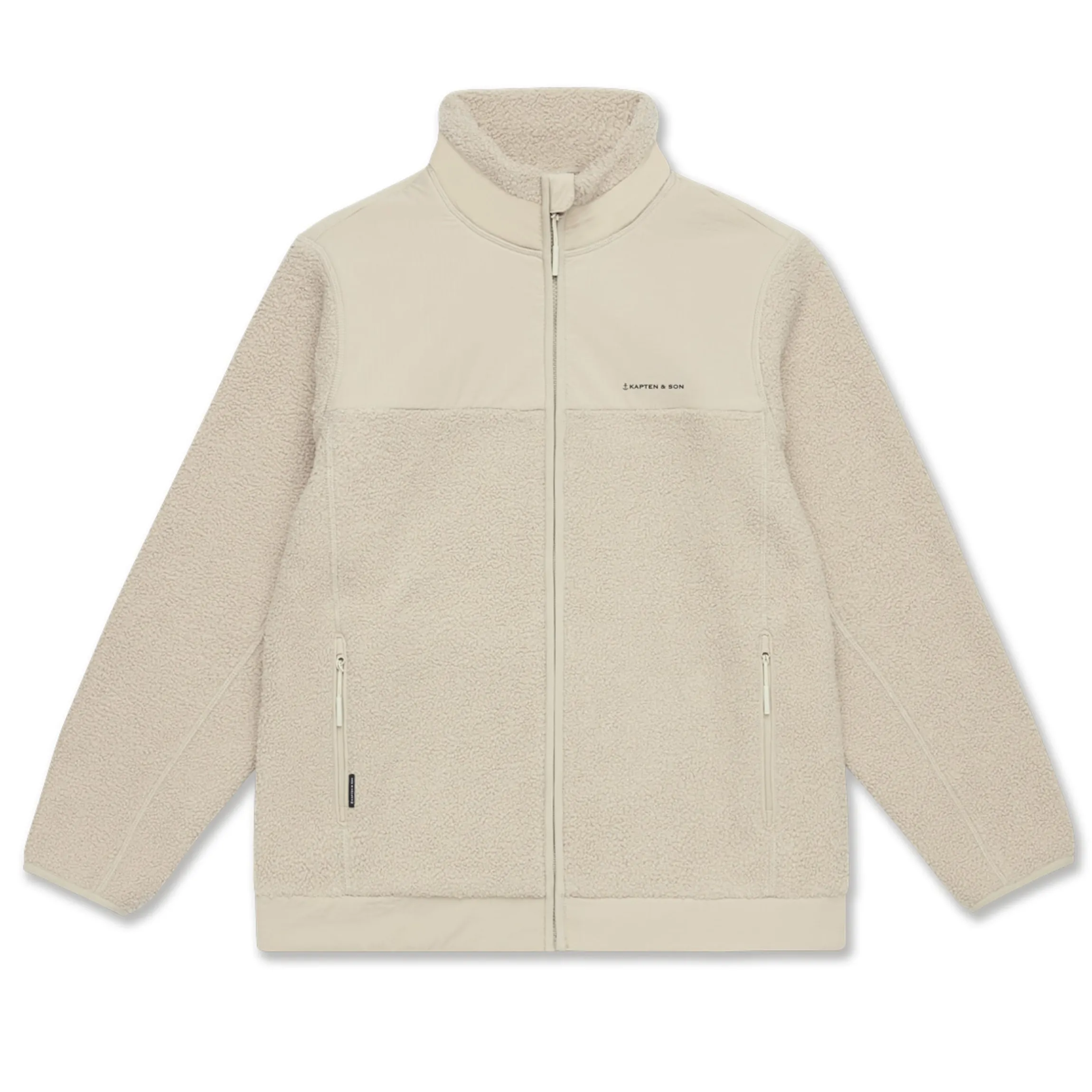 Teddy Fleece Jacket Sandstone